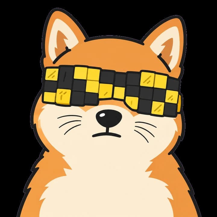 Pixel the shiba